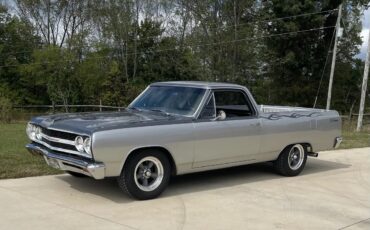 Chevrolet-El-camino-1965-Silver-Grey-Leather-1