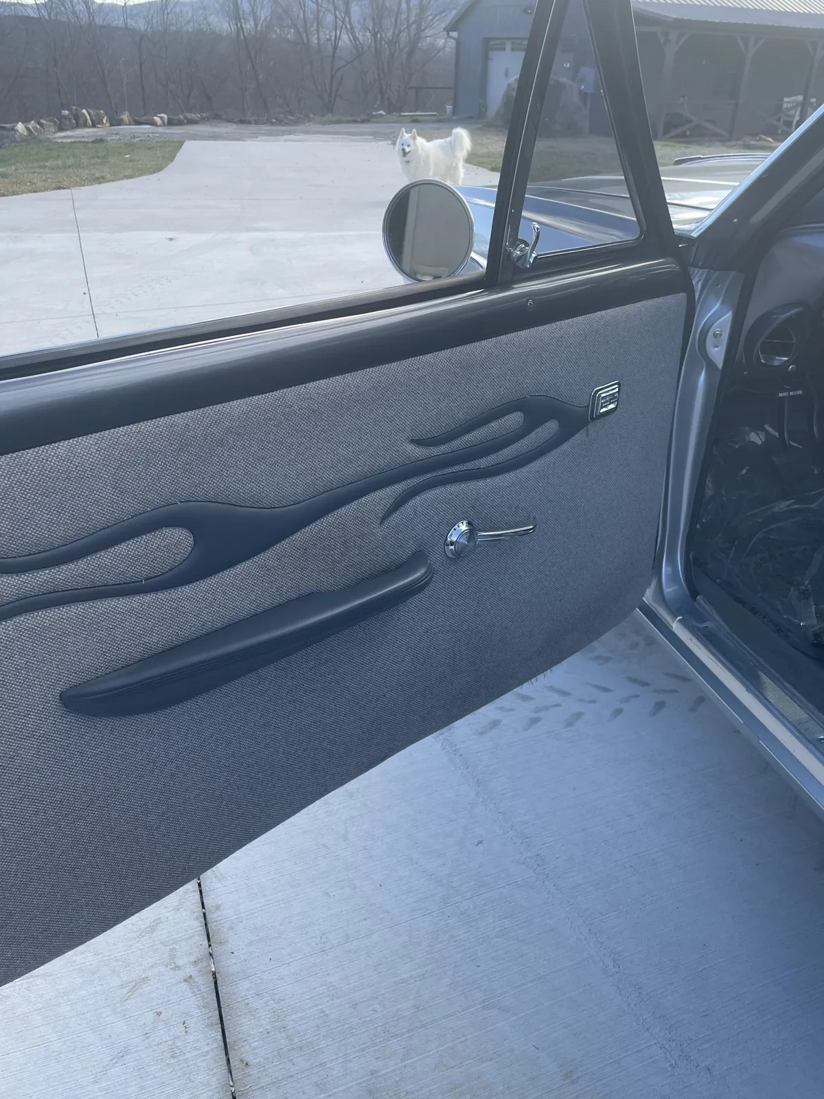 Chevrolet-El-camino-1965-Silver-Grey-Leather-6