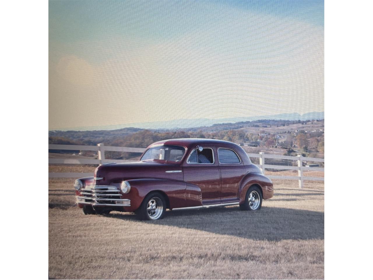 Chevrolet-Fleetline-1947-Burgundy-Tan-amp-Burgundy-1