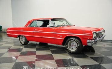 Chevrolet-Impala-1964-Red-Black-21