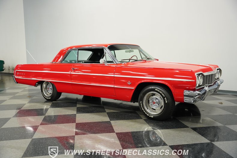 Chevrolet-Impala-1964-Red-Black-21