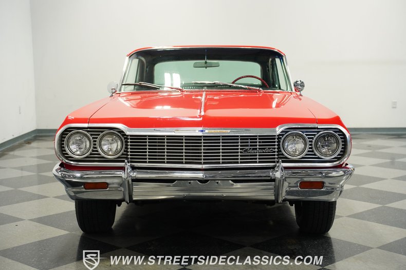Chevrolet-Impala-1964-Red-Black-22