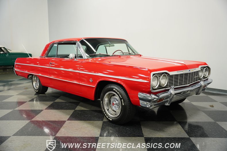 Chevrolet-Impala-1964-Red-Black-23