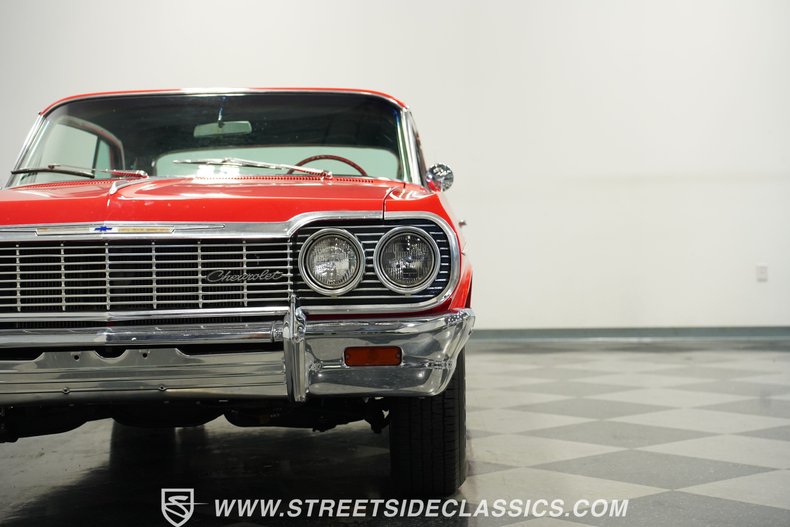 Chevrolet-Impala-1964-Red-Black-24