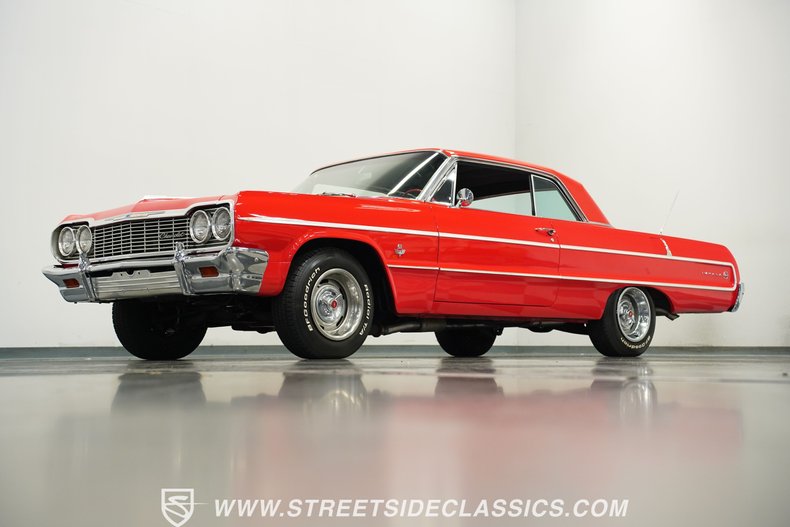 Chevrolet-Impala-1964-Red-Black-25