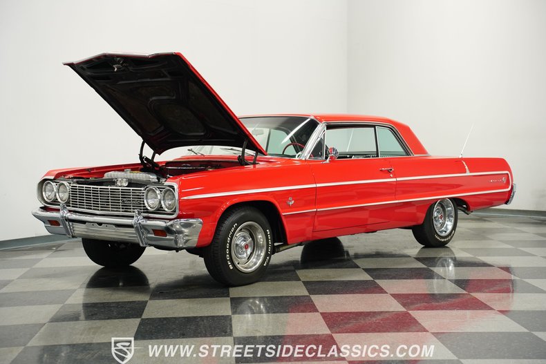 Chevrolet-Impala-1964-Red-Black-33