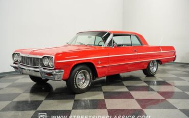 Chevrolet-Impala-1964-Red-Black-4