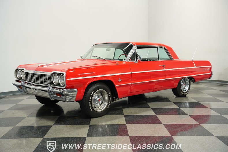 Chevrolet-Impala-1964-Red-Black-4