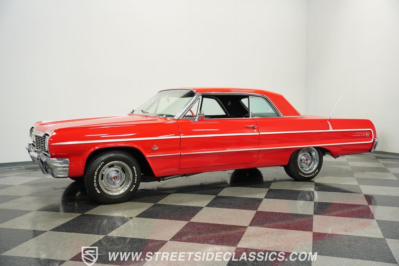 Chevrolet-Impala-1964-Red-Black-5
