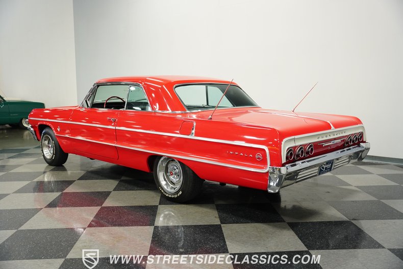 Chevrolet-Impala-1964-Red-Black-8