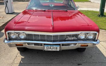 Chevrolet-Impala-1966-Red-Red
