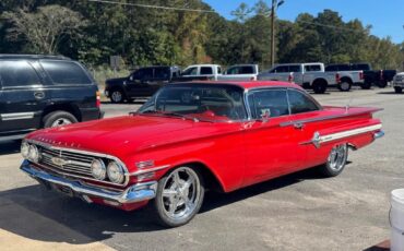 Chevrolet-Impala-ZZ4-350-Vintage-air-Custom-interior-Big-bil-1960