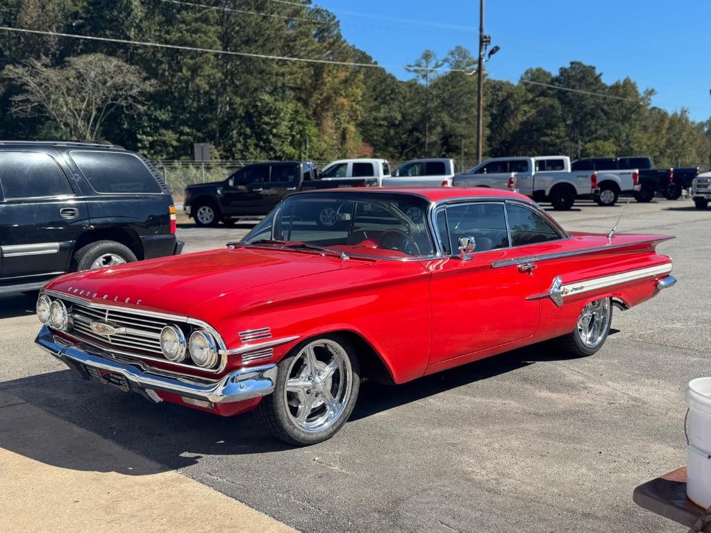 Chevrolet-Impala-ZZ4-350-Vintage-air-Custom-interior-Big-bil-1960