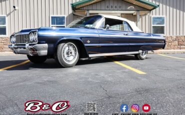 Chevrolet-Impala-ss-1964-Dk.-Blue-Blue-1