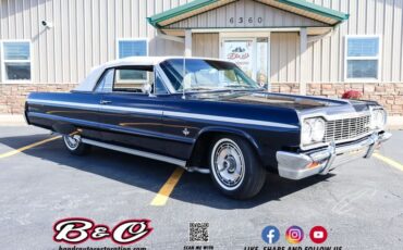 Chevrolet-Impala-ss-1964-Dk.-Blue-Blue-2