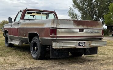 Chevrolet-K-10-1976-Burgundygrey-Red-13