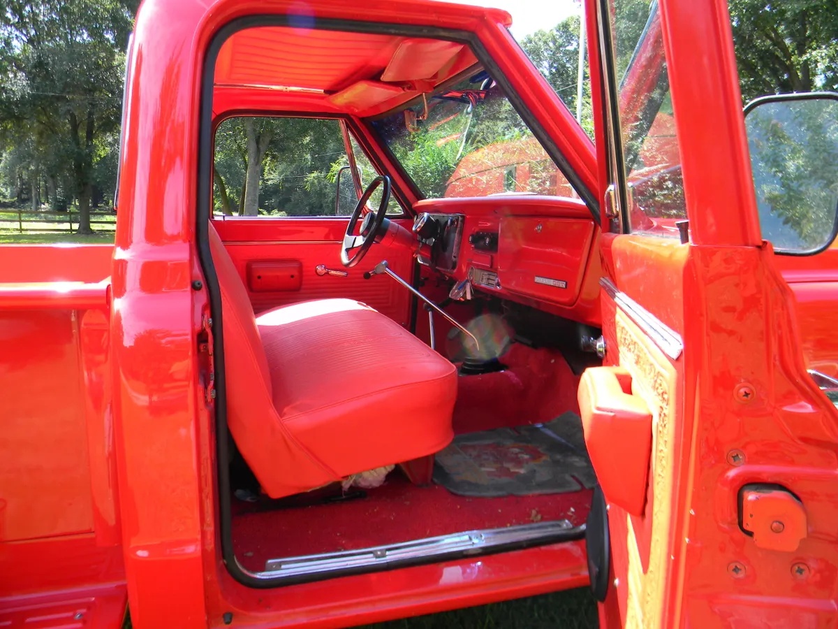 Chevrolet-K10-1970-Red-Red-4