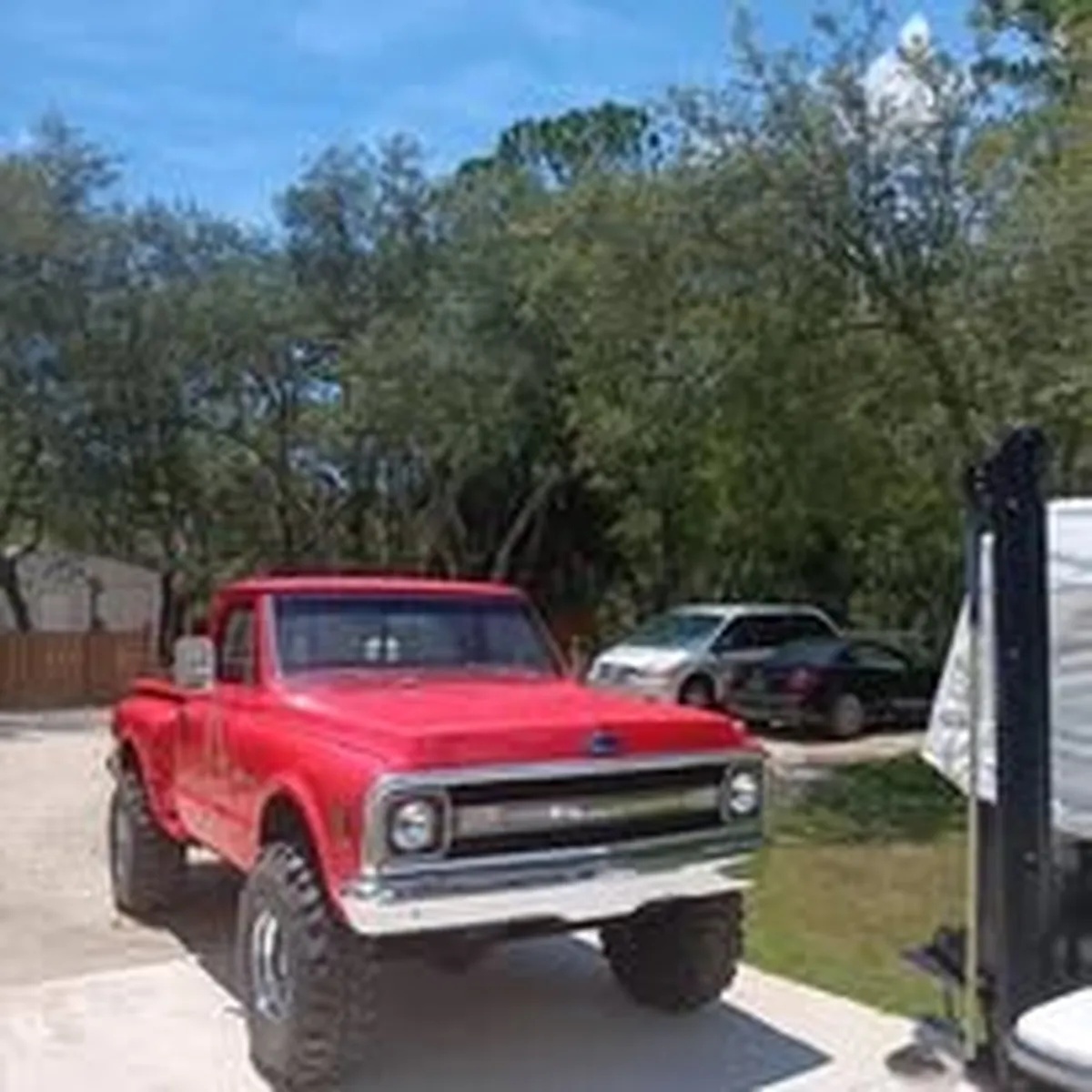 Chevrolet-K10-1970-Red-Red-8
