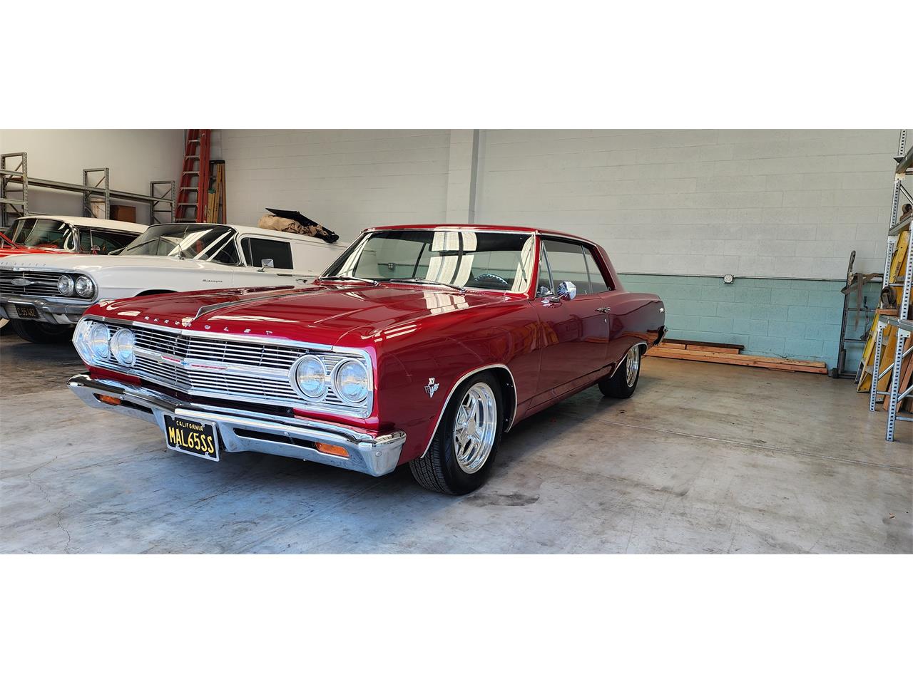 Chevrolet-Malibu-ss-1965-Regal-Red-Black