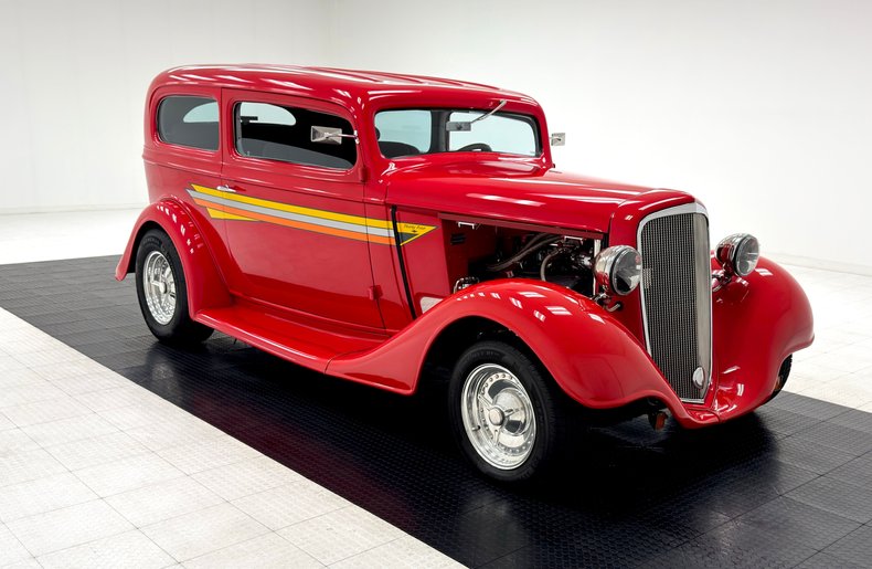 Chevrolet-Master-1934-Flame-Red-Gray-13