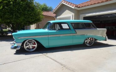 Chevrolet-Nomad-1956-Teal-Cream