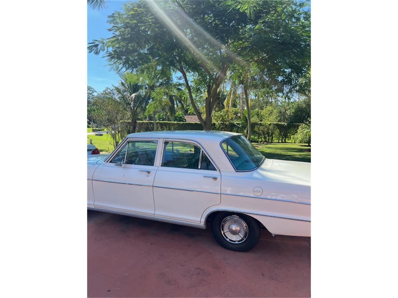 Chevrolet-Nova-1964-Pearl-White-Vintage-Green-11