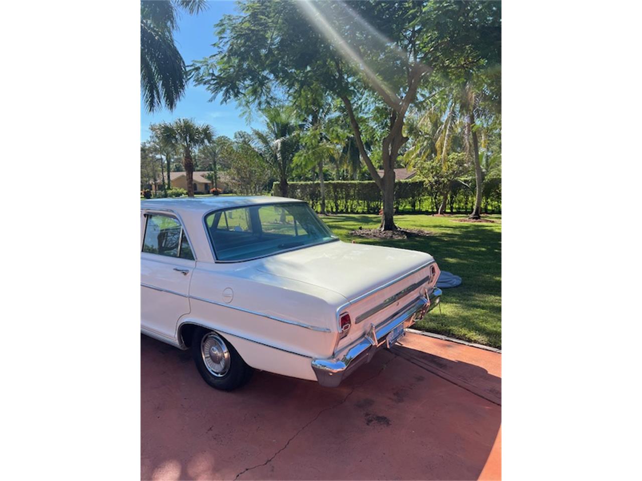 Chevrolet-Nova-1964-Pearl-White-Vintage-Green-13