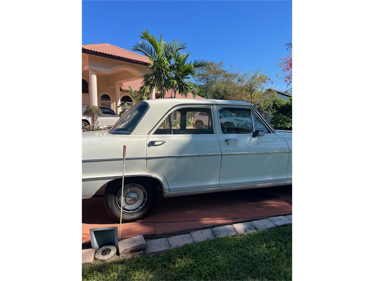 Chevrolet-Nova-1964-Pearl-White-Vintage-Green-15