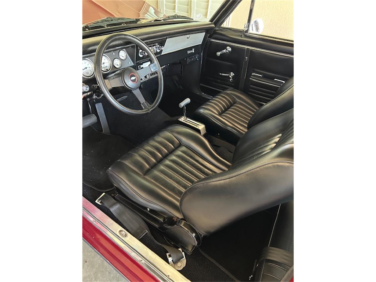 Chevrolet-Nova-ii-1967-Burgundy-Black-8