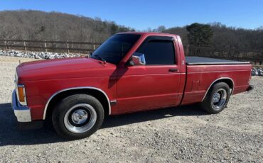 Chevrolet-S-10-pickup-1993-Red-Grey-1