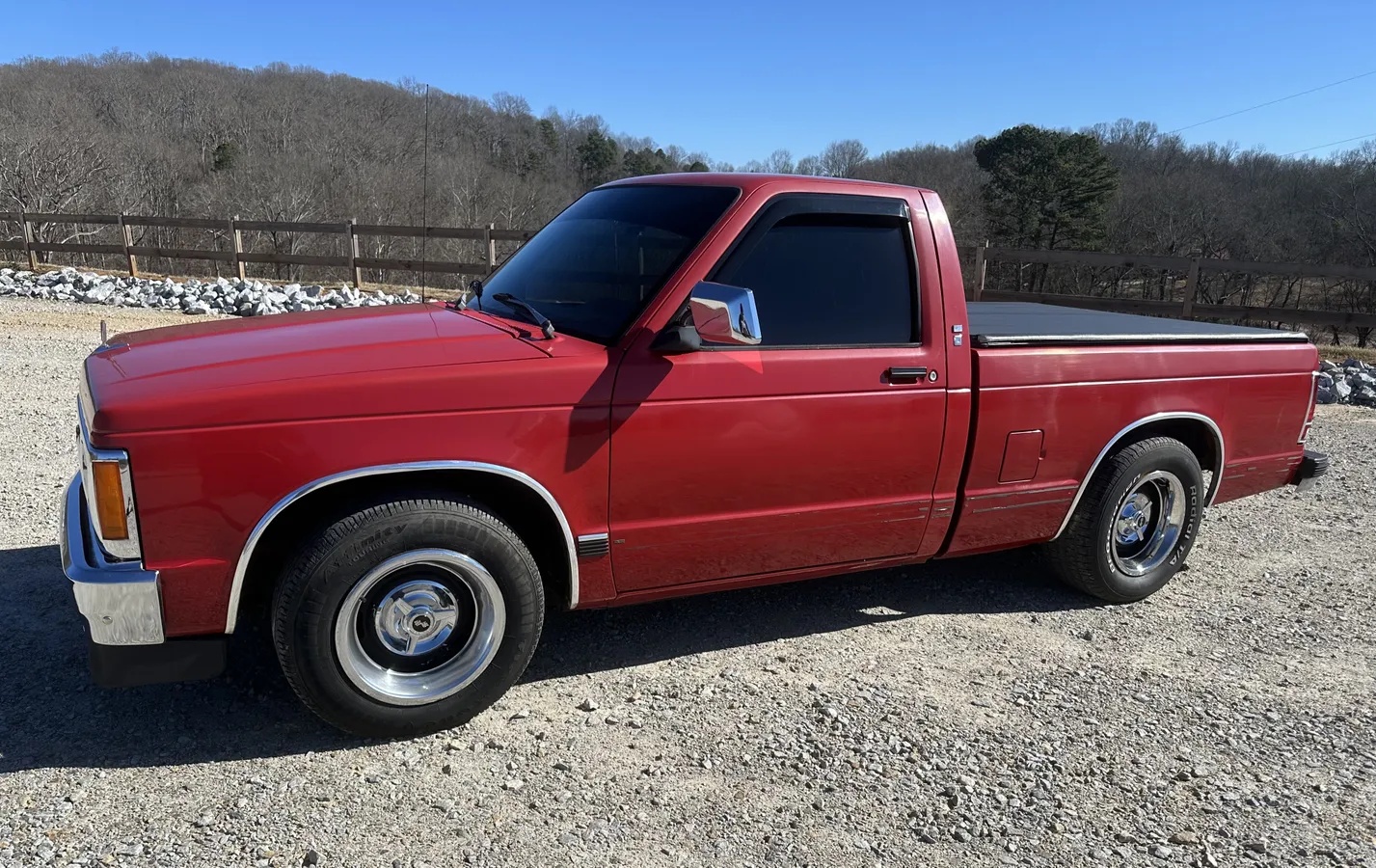Chevrolet-S-10-pickup-1993-Red-Grey-1