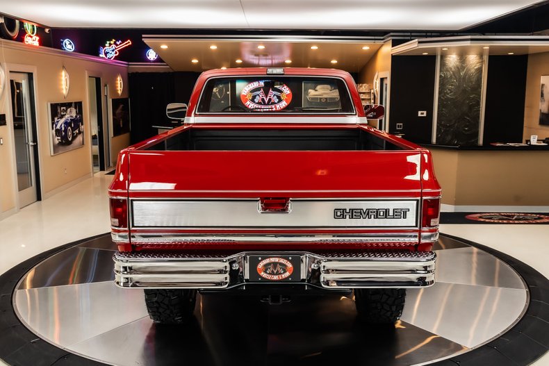 Chevrolet-Silverado-1986-Red-20