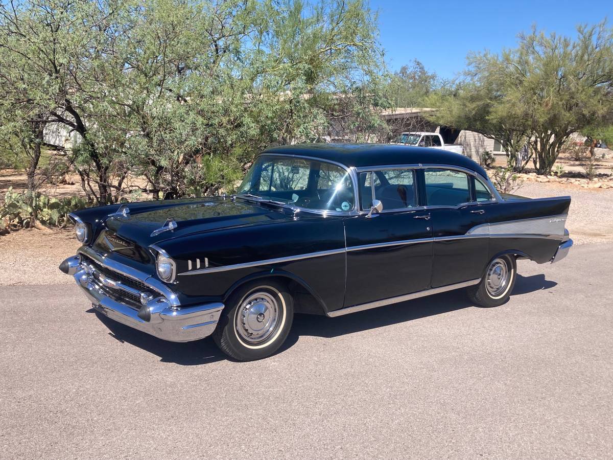 Chevrolet-bel-air-1957-black
