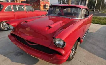 Chevrolet-bel-air-1957-red