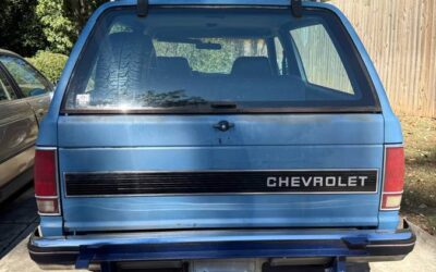 Chevrolet blazer 1986
