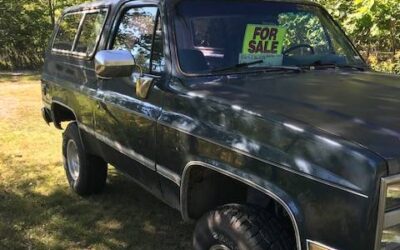 Chevrolet blazer 1986