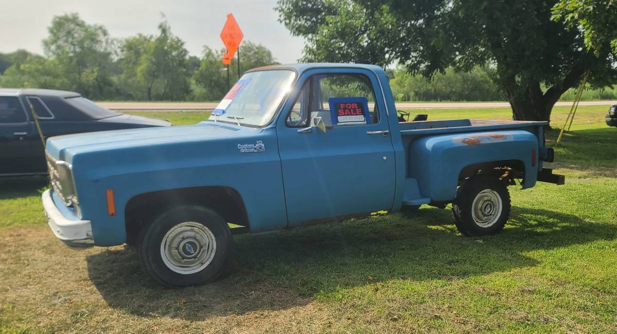 Chevrolet-c10-swb-stepside-1977-blue-4