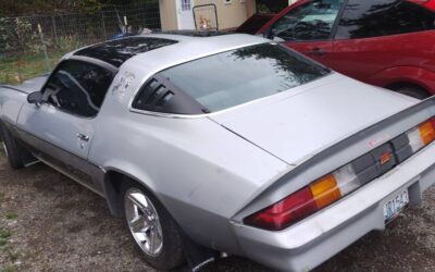 Chevrolet camaro coupe 1981