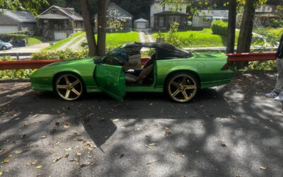 Chevrolet camaro iroc convertible z28 1988