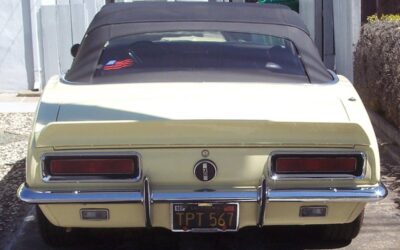 Chevrolet camaro rs convertible 1967