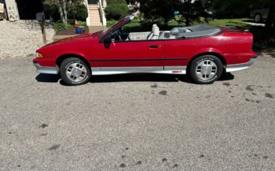 Chevrolet cavalier z24 1988