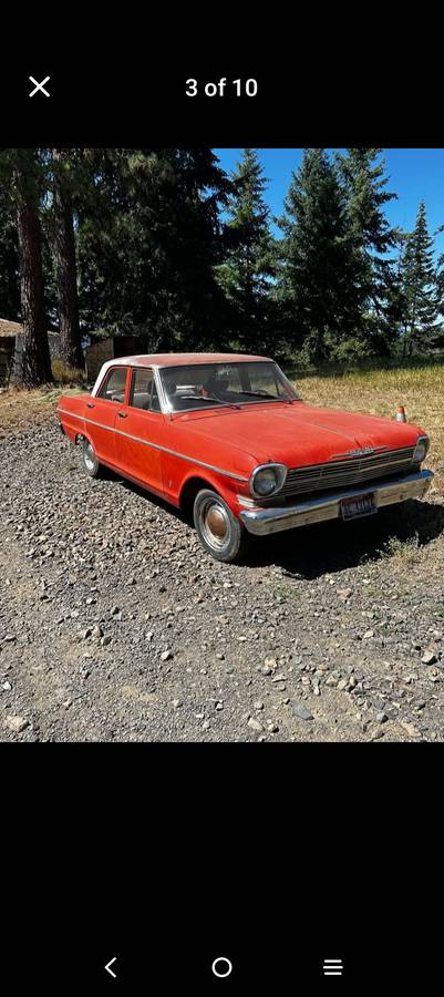 Chevrolet-chevy-ll-1962-red-1