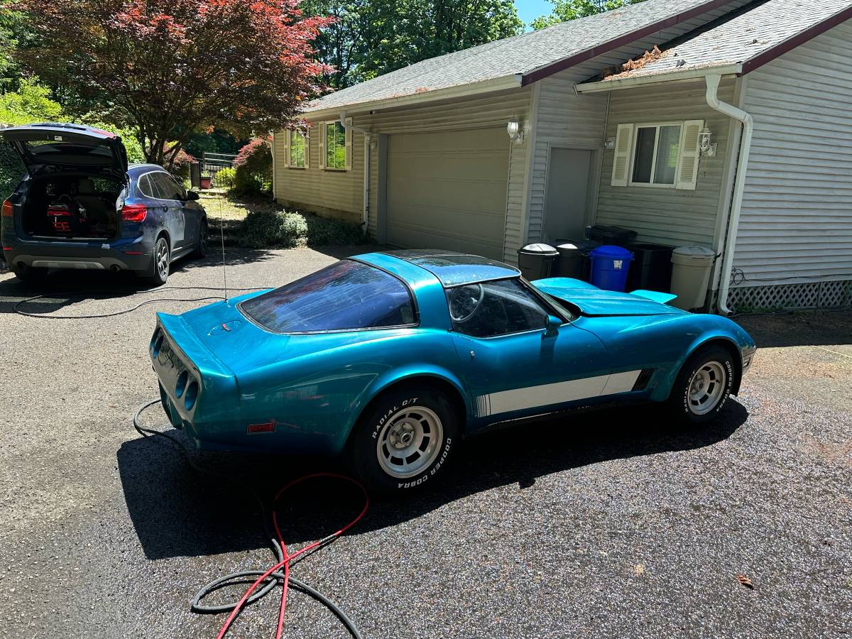 Chevrolet-corvette-1981-green-1