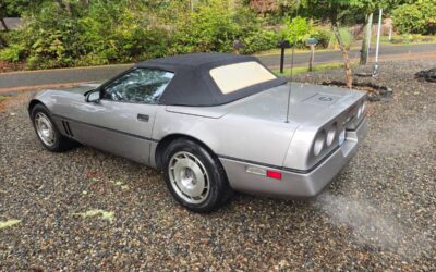 Chevrolet corvette 1987