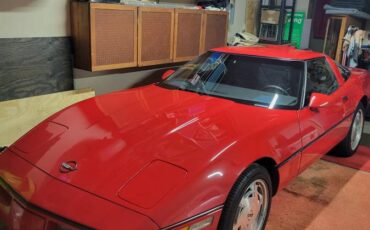 Chevrolet-corvette-1989-red