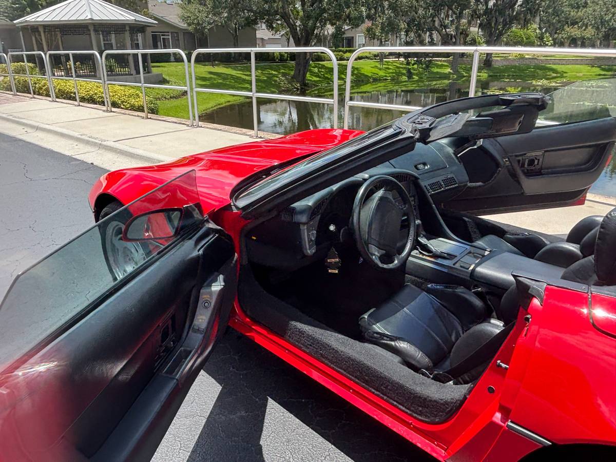 Chevrolet-corvette-1990-red-1