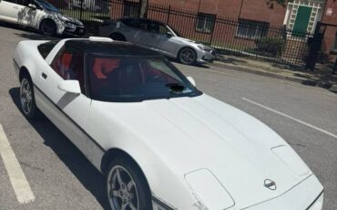 Chevrolet-corvette-1990-white-2