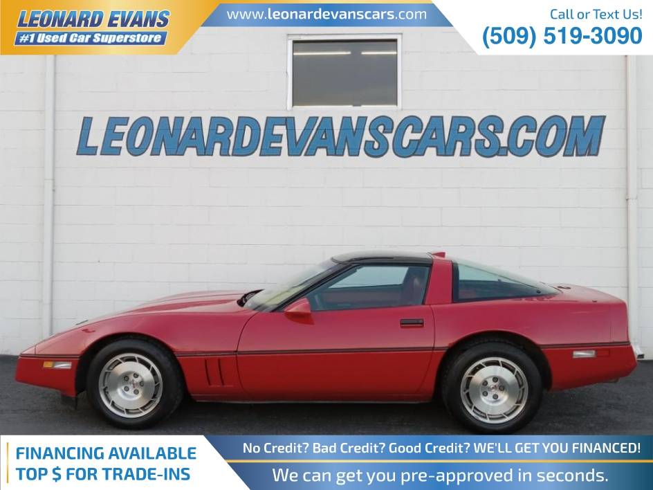 Chevrolet-corvette-low-miles-1986-1
