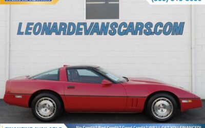 Chevrolet corvette low miles 1986