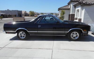 Chevrolet el camino ss 1986